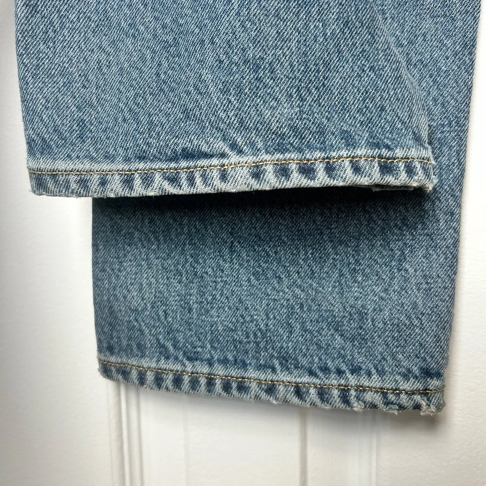 Toteme Regular Fit Slim Straight High Waist Jeans Vintage Wash 425 - Picture 5 of 10